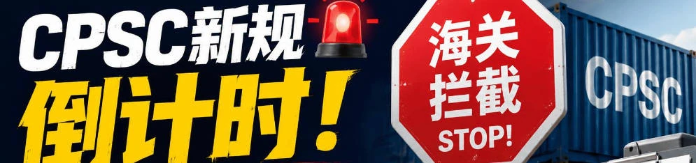 跨境卖家注意！倒计时36天：CPSC电子申报7月8日强制实施，清关新规避坑指南